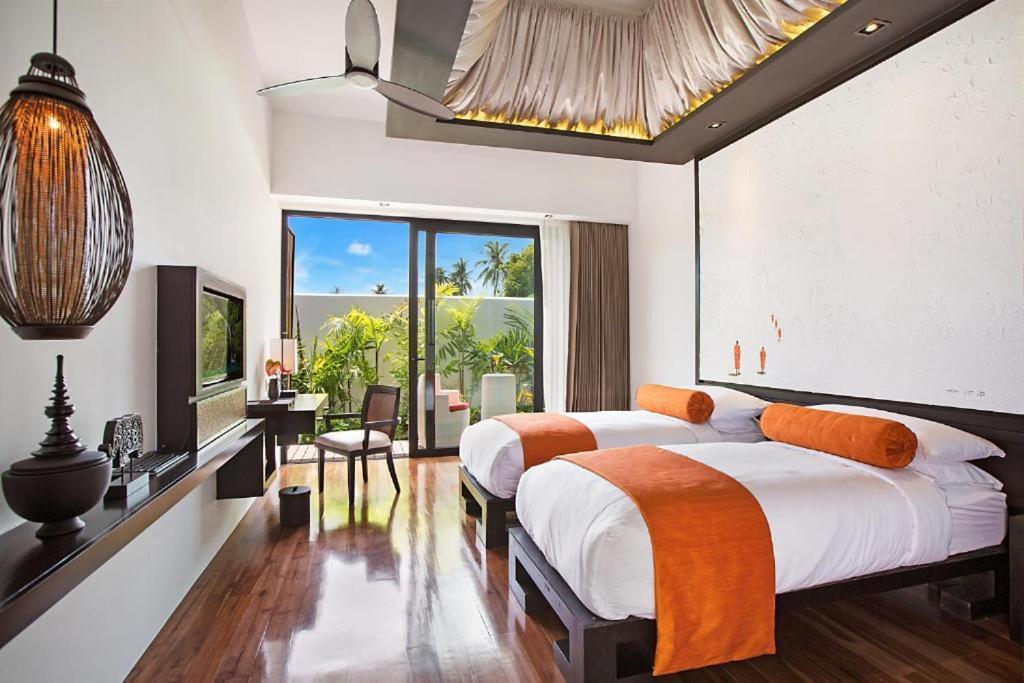Villa Julia Koh Samui Beach With Cook And Majordome شاطئ لاماي المظهر الخارجي الصورة