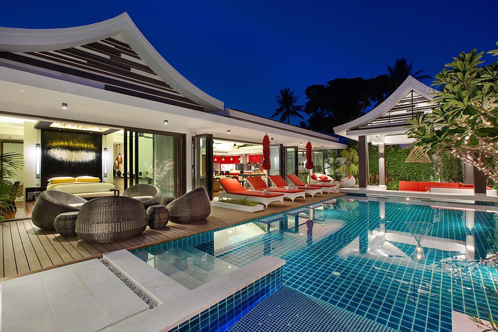 Villa Julia Koh Samui Beach With Cook And Majordome شاطئ لاماي المظهر الخارجي الصورة