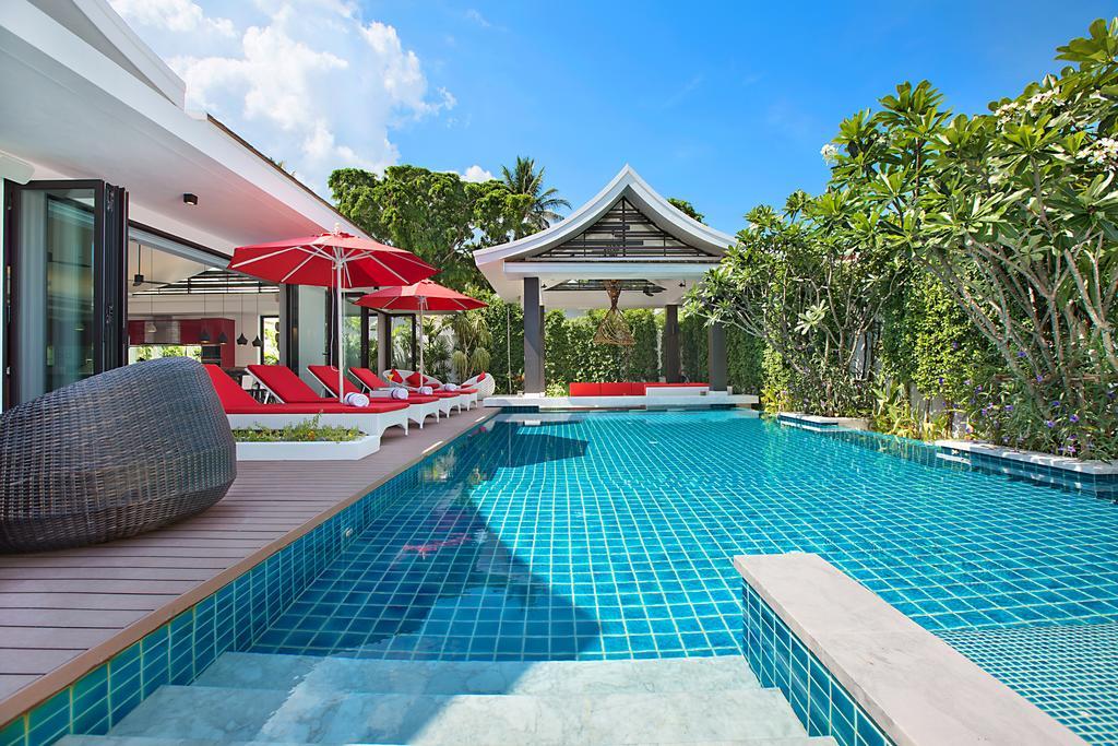 Villa Julia Koh Samui Beach With Cook And Majordome شاطئ لاماي المظهر الخارجي الصورة