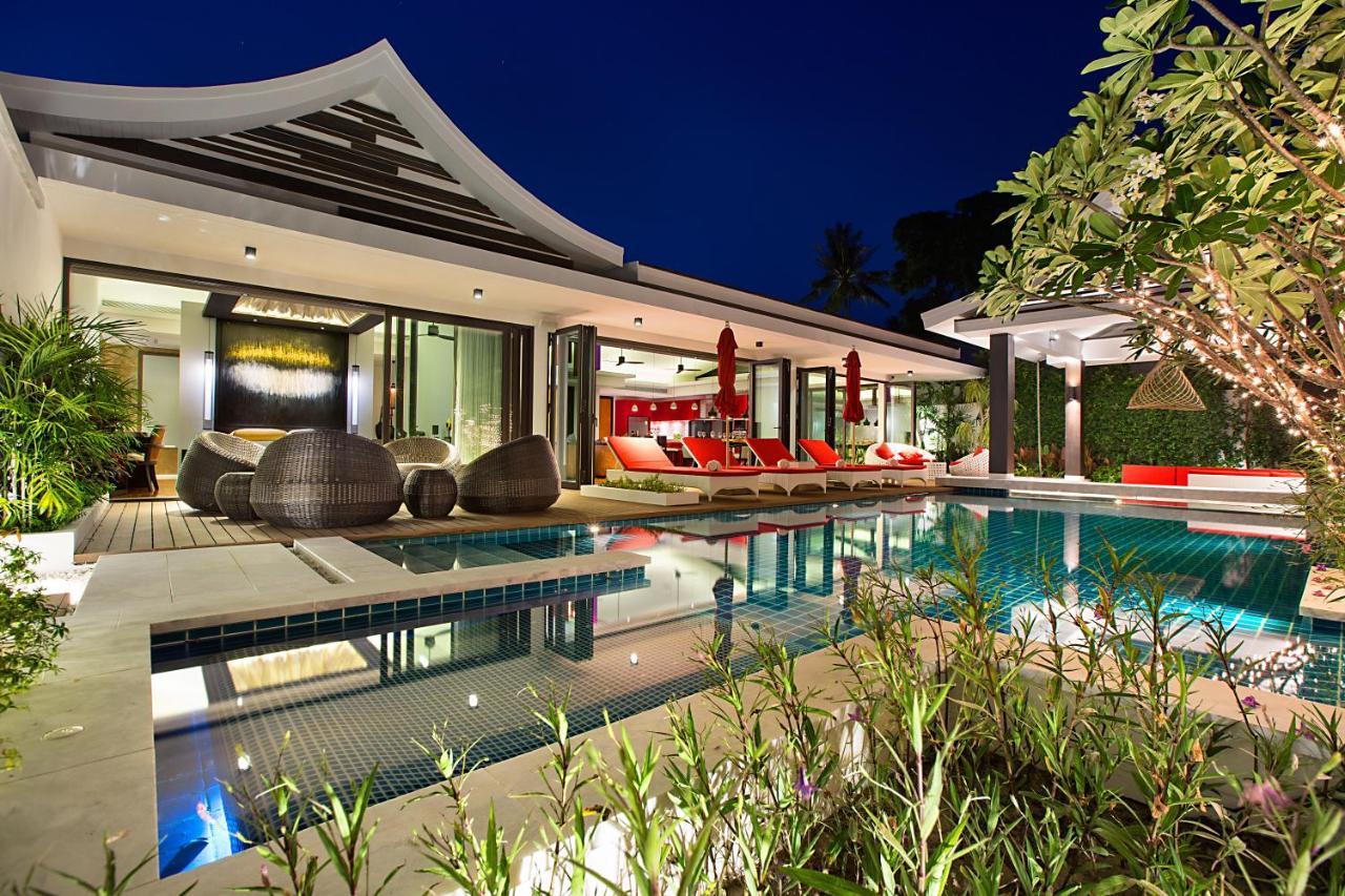 Villa Julia Koh Samui Beach With Cook And Majordome شاطئ لاماي المظهر الخارجي الصورة