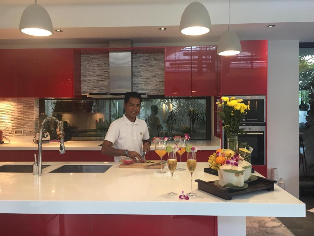 Villa Julia Koh Samui Beach With Cook And Majordome شاطئ لاماي المظهر الخارجي الصورة